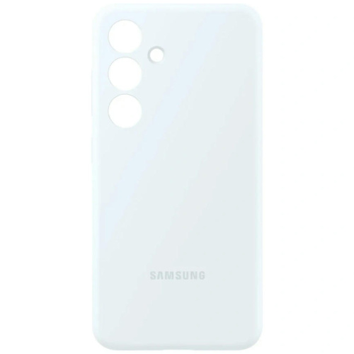Чехол Samsung Silicone Case для S24 White фото 3