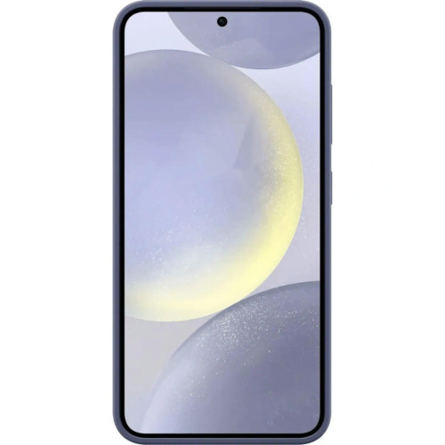 Чехол Samsung Silicone Case для S24 Blue фото 2