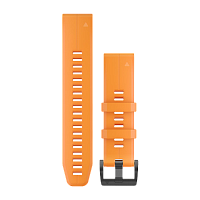 Ремешок сменный QuickFit 22 мм (силикон) оранжевый фото