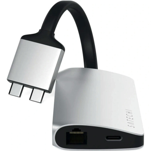 Хаб Satechi USB-C 8 в 1 (ST-TCDMMAS) Silver фото 3