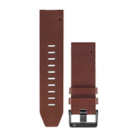 Ремешок сменный QuickFit 22 мм (кожаный) коричневый фото