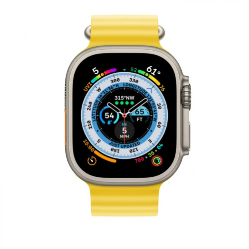 Ремешок Apple Watch Ultra 49mm Yellow Ocean Band фото фото 3