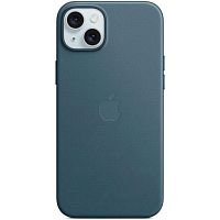 Чехол Apple FineWoven with MagSafe для iPhone 15 Plus Pacific Blue