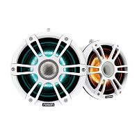 Fusion® Signature Series 3 Marine Wake Tower Speakers – морские динамики 8,8" 330 Вт для вейк-катеров, белый, с иллюминацией CRGBW