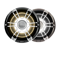 Fusion® Signature Series 3 Marine Speakers – коаксиальные морские динамики «спортивный хром» 7,7" 280 Вт со светодиодной иллюминацией CRGBW