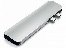 Хаб Satechi USB-C 7 в 1 (ST-CMBPS) Silver