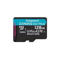 Карта памяти Kingston microSDXC Canvas Go Plus 128Gb UHS-I U3 A2 + ADP (170/90 MB/s) фото