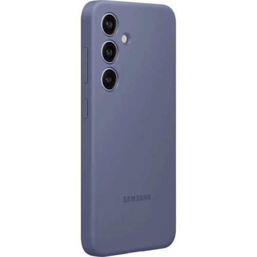 Чехол Samsung Silicone Case для S24 Blue фото 5