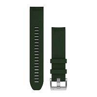 Ремешок сменный QuickFit 22 мм (силикон) темно-зеленый фото