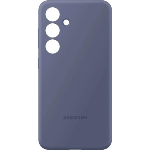 Чехол Samsung Silicone Case для S24 Blue фото 3