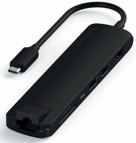 Хаб Satechi USB-C 7 в 1 (ST-UCSMA3K) Black