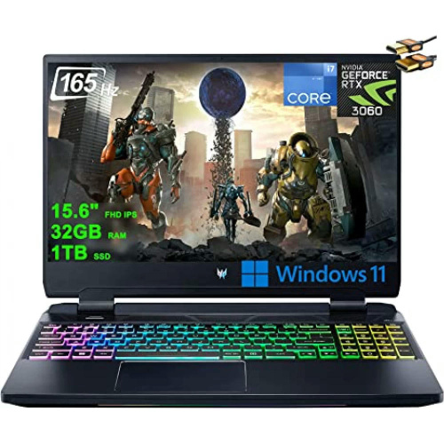 Acer Predator Helios 300 15 / 15.6" / ‎ i7-12700H / 32GB / 1TB SSD / NVIDIA GeForce RTX 3060