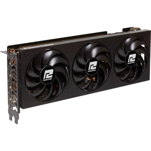 Видеокарта AMD Radeon RX 7700 XT PowerColor Fighter 12Gb (RX7700XT 12G-F/OC) фото 3
