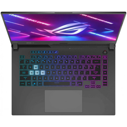 Ноутбук ASUS ROG Strix G15 G513RM-WS74 15.6" 2560x1440 WQHD 165 Гц (AMD Ryzen 7 6800H, NVIDIA GeForce RTX 3060, 16GB RAM DDR5, 1TB SSD, Windows 11 Home) Eclipse Gray фото 2