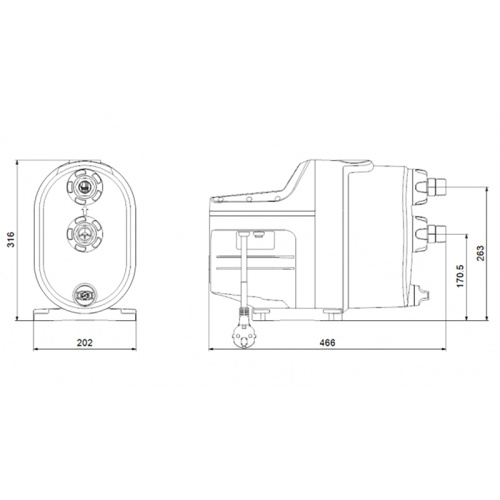 Установка насосная автоматическая Grundfos SCALA1 3-35 фото 3