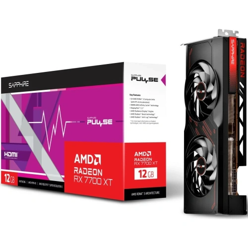 Видеокарта AMD Radeon RX 7700 XT Sapphire Pulse 12Gb (11335-04-20G) фото 8