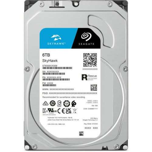 Жёсткий диск 6Tb SATA-III Seagate SkyHawk (ST6000VX009)