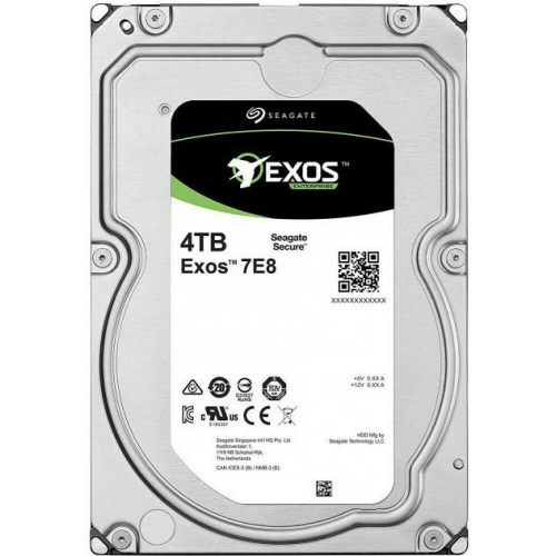 Жёсткий диск 4Tb SATA-III Seagate Exos 7E8 (ST4000NM000A)