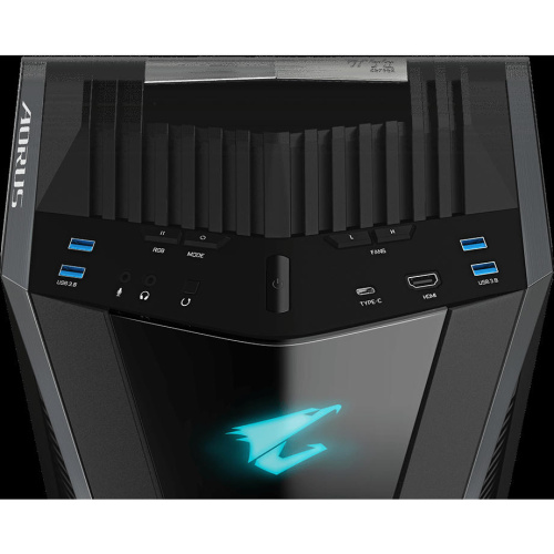 Корпус Gigabyte AORUS C700 Glass Black фото 9