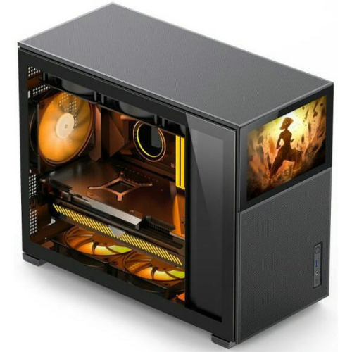 Корпус Lamptron DMS363MB Monitor Case Black фото 2