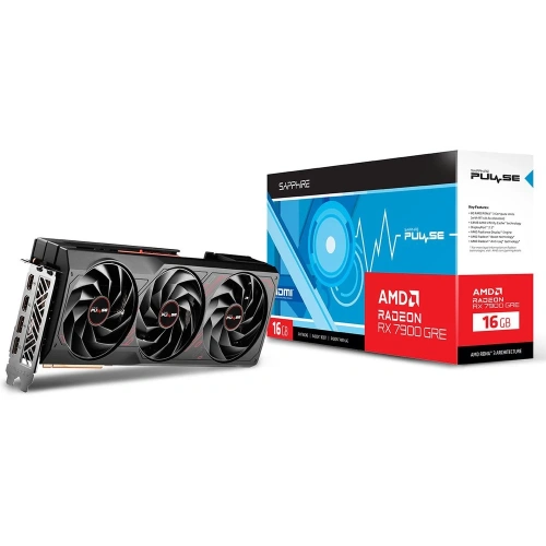 Видеокарта AMD Radeon RX 7900 GRE Sapphire Gaming OC Pulse 16Gb (11325-04-20G) фото 6