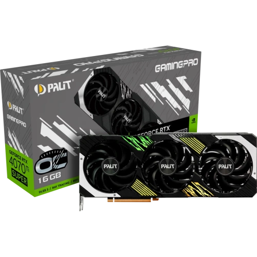 Видеокарта NVIDIA GeForce RTX 4070 Ti Super Palit GamingPro OC 16Gb (NED47TSH19T2-1043A) фото 9