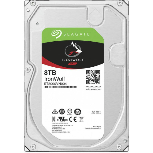 Жёсткий диск 8Tb SATA-III Seagate IronWolf (ST8000VN004)