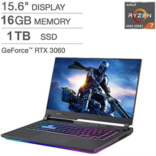 ASUS ROG Strix G15 G513QY / 15.6" / AMD Ryzen 7-4800H / 16 GB / 1 TB SSD / ‎NVIDIA GeForce RTX 3060 фото 3