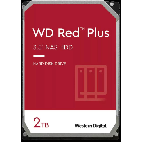 Жёсткий диск 2Tb SATA-III WD Red Plus (WD20EFPX)