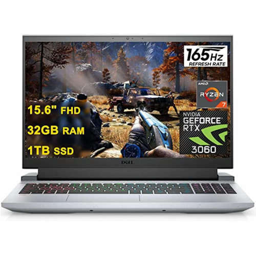 Dell G15 5515 (7FMLNS3) / 15.6" / ‎AMD Ryzen 7 5800H / 32 GB DDR4 / 1 TB SSD / NVIDIA GeForce RTX 3060 6GB