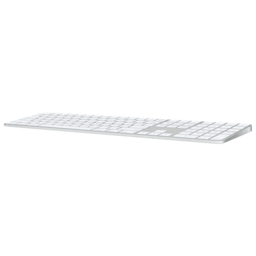 Клавиатура беспроводная Apple Magic Keyboard with Touch ID and Numeric Keypad (MK2C3) White фото 2