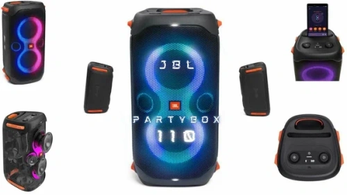 Портативная колонка JBL Partybox 110 Black фото 4