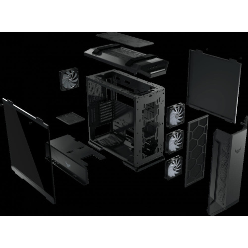 Корпус ASUS TUF Gaming GT501 Black фото 7