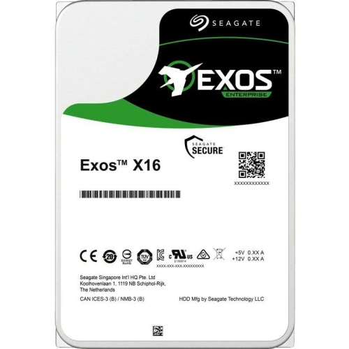 Жёсткий диск 10Tb SATA-III Seagate Exos X16 (ST10000NM001G)