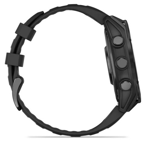 Умные часы Garmin Fenix 8, 47 мм, AMOLED, Slate Gray with black silicone band фото фото 6